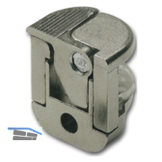 EFFEGI BREVETTI Glasbodentr�ger Alfa Glass Lock Stop zum Stecken �5mm vernickelt