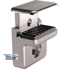 Glasbodentr�ger Pull zum Anschrauben, Glas 10-15 mm, Stahl vernickelt,VPE 100 ST