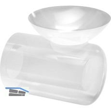 Gummiauflage Atak, f�r Bodentr�ger Atak, Gummi transparent, VPE 100 ST