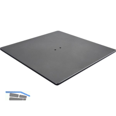 SIMAUSROM Bodenplatte Amila 450 x 450 mm Edelstahl geb�rstet