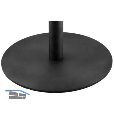 SIMAUSROM Bodenplatte Jaco DM 450 mm Schwarzstahl schutzlackiert