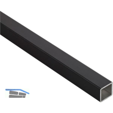 ALUMIS Smartcube/Smartframe Profil Alu schwarz