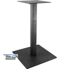 SIMAUSROM Tischgestell Set Amila Schwarzstahl schutzlackiert