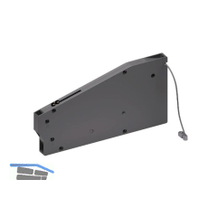 Bremsklappenhalter KIARO S mit Seil, Kunststoff anthrazit