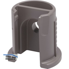 Einbohrteil Maori, Tablarst�rke 19 mm, Bohr � 11/14 mm, Kunststoff grau