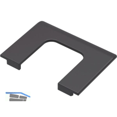 KIMANA SKIN Abdeckkappen Front H0, anthrazit