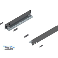 BLUM LEGRABOX pure Zarge H�he N, NL 400, Oriongrau-matt