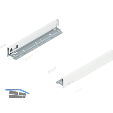 BLUM LEGRABOX pure Zarge H�he N, NL 400, Seidenwei�-matt