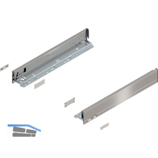 BLUM LEGRABOX pure Zarge H�he N, NL 450, INOX (Anti-Fingerprint)