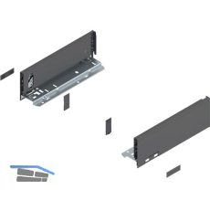 BLUM LEGRABOX pure Zarge H�he M, NL 270, Oriongrau-matt