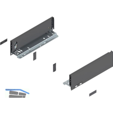 BLUM LEGRABOX pure Zarge H�he M, NL 300, Oriongrau-matt