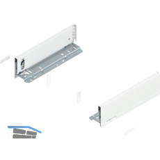 BLUM LEGRABOX pure Zarge H�he M, NL 300, Seidenwei�-matt