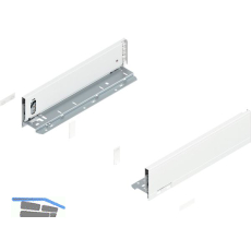 BLUM LEGRABOX pure Zarge H�he M, NL 350, Seidenwei�-matt