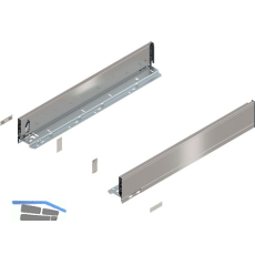 BLUM LEGRABOX pure Zarge H�he M, NL 550, INOX (Anti-Fingerprint)