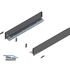 BLUM LEGRABOX pure Zarge H�he M, NL 550, Oriongrau-matt