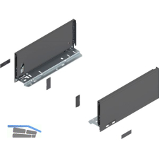 BLUM LEGRABOX pure Zarge H�he K, NL 300, Oriongrau-matt