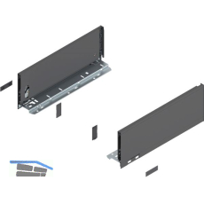 BLUM LEGRABOX pure Zarge H�he K, NL 350, Oriongrau-matt