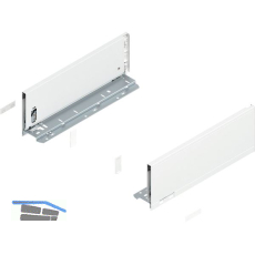 BLUM LEGRABOX pure Zarge H�he K, NL 350, Seidenwei�-matt