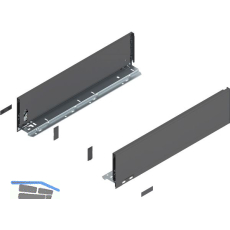 BLUM LEGRABOX pure Zarge H�he K, NL 500, Oriongrau-matt