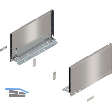 BLUM LEGRABOX pure Zarge H�he C, NL 300, INOX (Anti-Fingerprint)