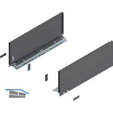 BLUM LEGRABOX pure Zarge H�he C, NL 450, Oriongrau-matt