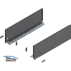 BLUM LEGRABOX pure Zarge H�he C, NL 550, Oriongrau-matt