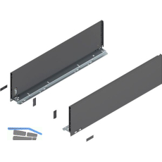 BLUM LEGRABOX pure Zarge H�he C, NL 650, Oriongrau-matt