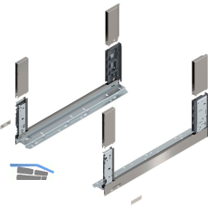 BLUM LEGRABOX free, Zarge H�he C, NL 500, Inox (Antifingerprint)