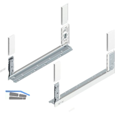 BLUM LEGRABOX free, Zarge H�he C, NL 550, Seidenwei�-matt