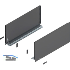 BLUM LEGRABOX pure Zarge H�he F, NL 500, Oriongrau-matt