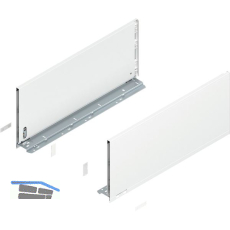 BLUM LEGRABOX pure Zarge H�he F, NL 550, Seidenwei�-matt