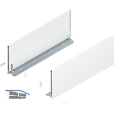 BLUM LEGRABOX pure Zarge H�he F, NL 600, Seidenwei�-matt