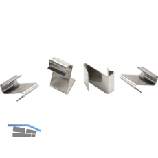 DOMUS LINE Aluprofil Andy Montageclip 4 Stk.