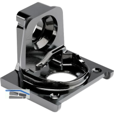 Tablar-Bodentr�ger PK2 PRO Anschrauben Tablarst�rke 18/19, Zamak vern. schwarz