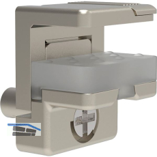 EFFEGI BREVETTI Glasbodentr�ger Alfa Glass Lock Stop2 zum Stecken, vernickelt