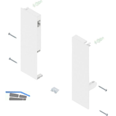 BLUM TANDEMBOX antaro Fronthalter H�he D, Kunststoff Seidenwei�