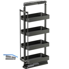 VS TAL Larder 3 Hochschrankauszug Set Essentio KB 300 mm Lava