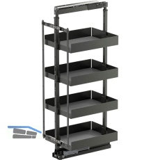 VS TAL Larder 3 Hochschrankauszug Set Essentio KB 400 mm Lava