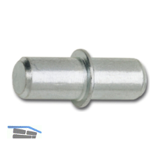 Steckbodentr�ger DUO, Bohr � 5 mm, Stahl verzinkt, VPE 1000 ST