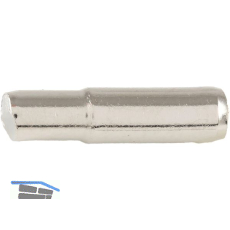 Steckbodentr�ger Maxi, Bohr � 5 mm, Stahl vernickelt, VPE 1000 ST