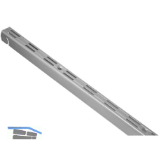 ELEMENT SYSTEM Easy H�ngeschiene 2000 mm Stahl silberfarbig