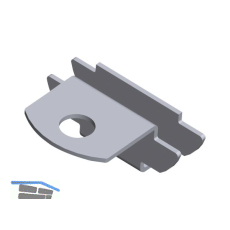 ELEMENT SYSTEM Einsteckhalter 11603 Stahl vernickelt