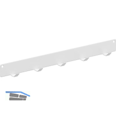 VS ADD Hook Allzweckhakenleiste 5-fach 432 mm seitlich Wei�