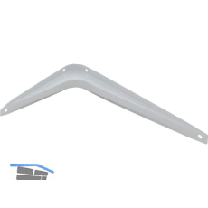 Konsole starr, H�he 110 mm, Tiefe 140 mm, Stahlblech wei� lackiert