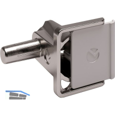 Steckbodentr�ger Kalipso, Zamak vernickelt