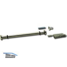 GRIMME Glastablartr�ger Verona 200 x �12 mm, Edelstahl rostfrei