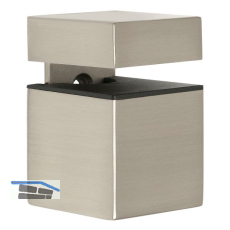 CONFURN Tablarklemmtr�ger Jonas, Materialst�rke 4-17 mm, Zamak edelstahlfarbig