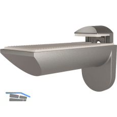 Tablar-Klemmtr�ger Kaiman, Materialst�rke 7-41 mm,Zinkdruckguss silberfarbig