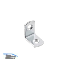 Verbindungswinkel mit 2 Schraubl�cher, 25x25x13 mm, verzinkt