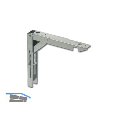 Konsole Klapponette klappbar ohne Sicherung, Tiefe 300 mm, Stahl verzinkt